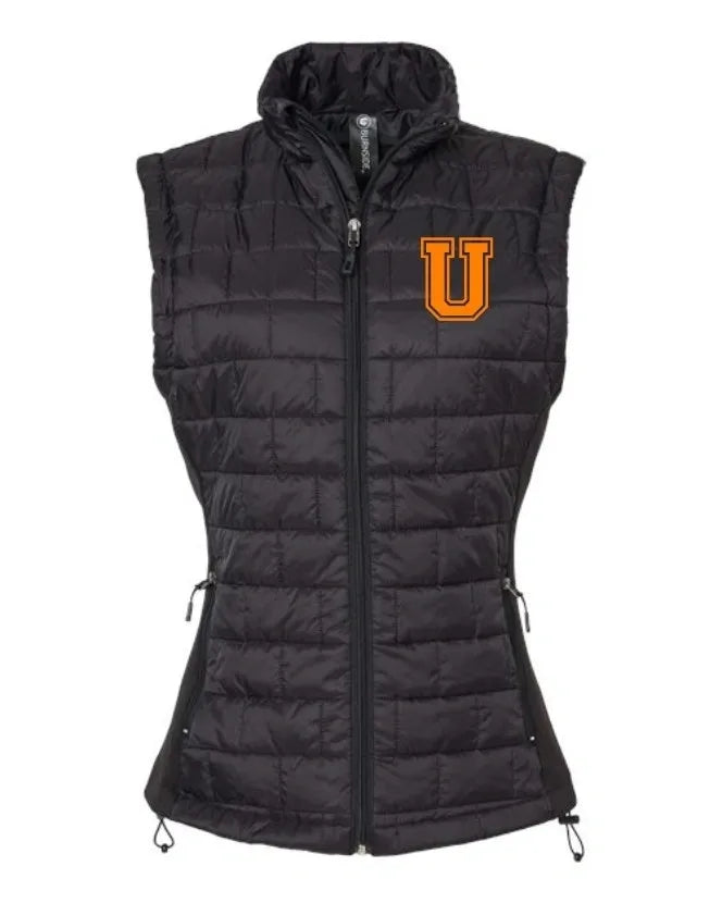 PSG Womens Embroidered Puffer Vest