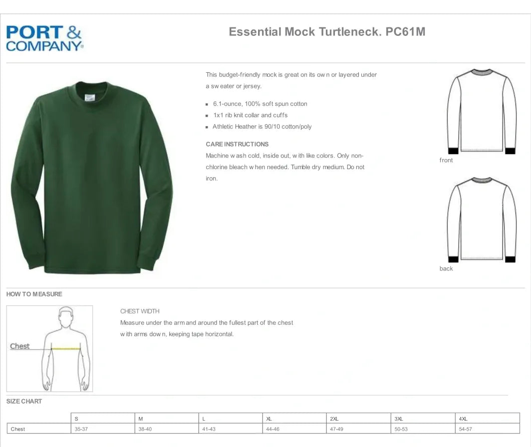 Uxbridge Rod & Gun Mock Neck Shirt