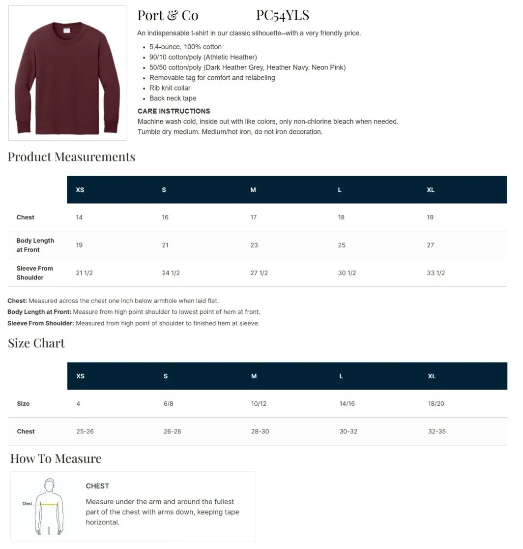 Taft Youth Long Sleeve