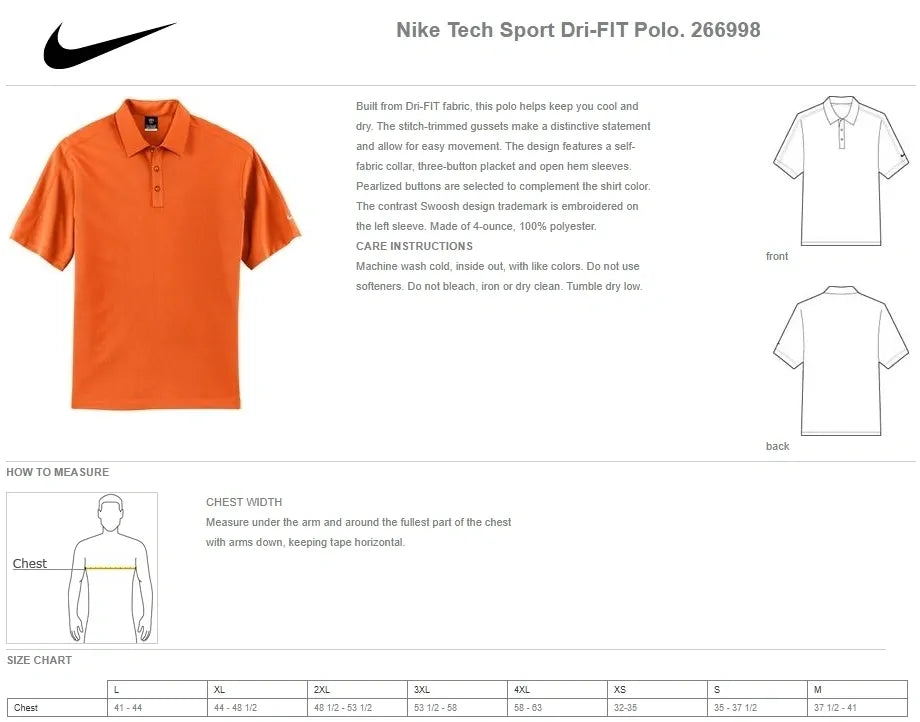 Spartans Nike Tech Polo
