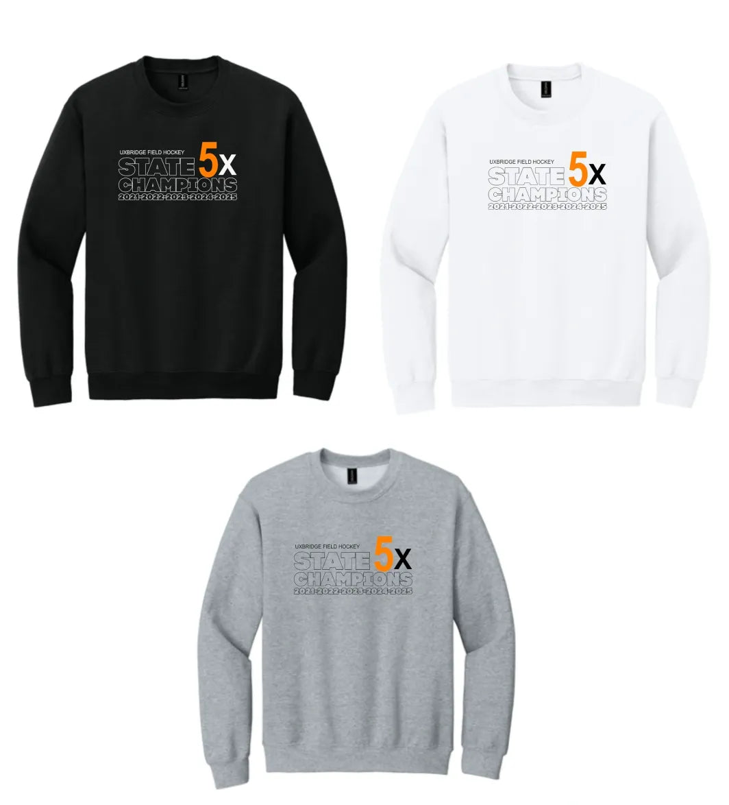5X Field Hockey Champions Crewneck