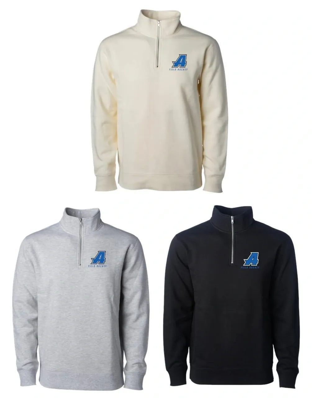 Assumption Embroidered Quarter Zip