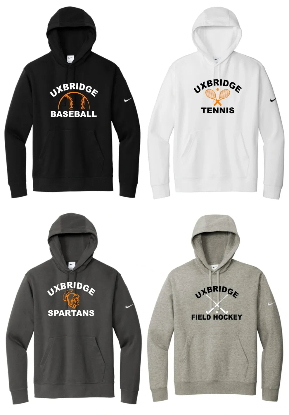 Spartans Nike Club Fleece Hoodie
