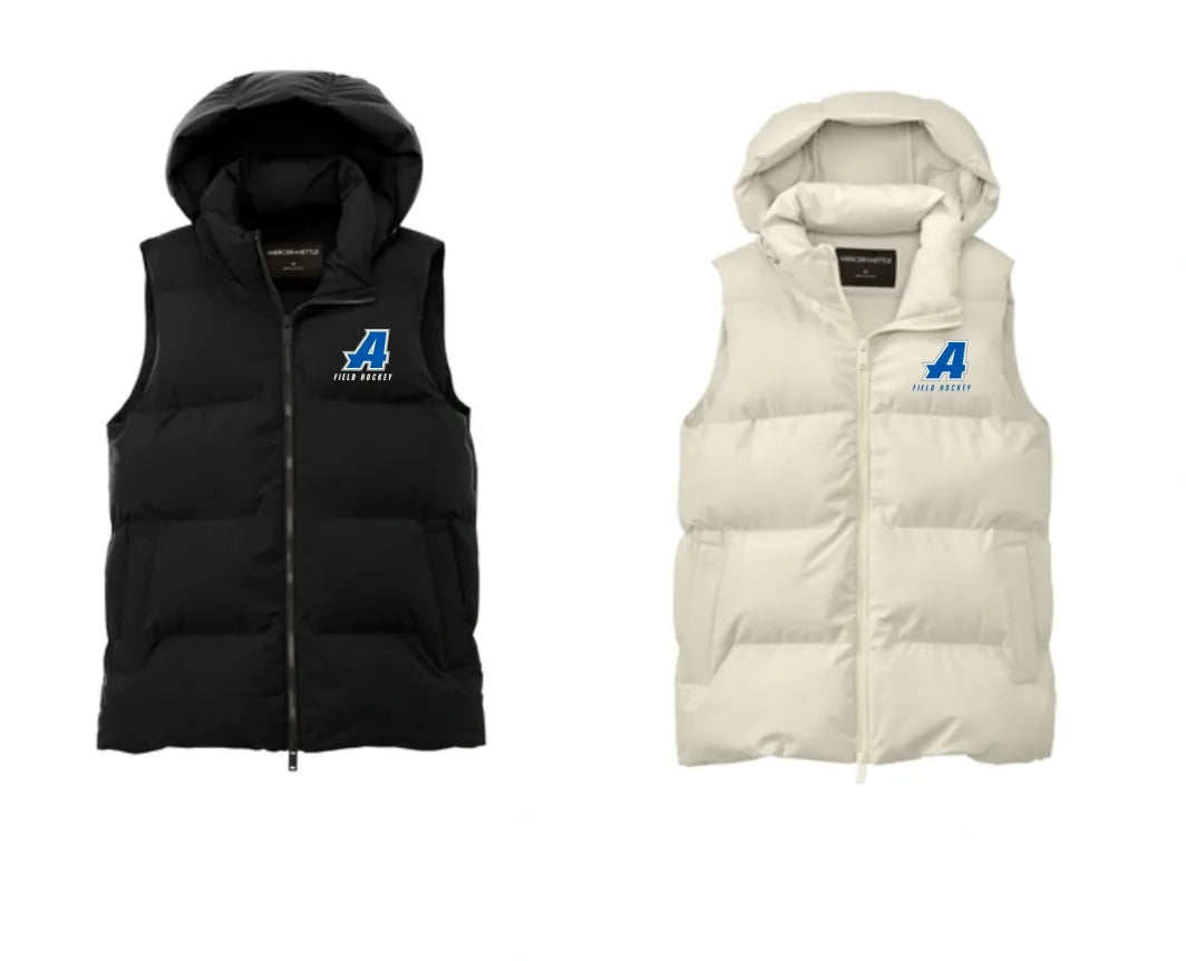 Assumption Embroidered Women's Puffy Vest