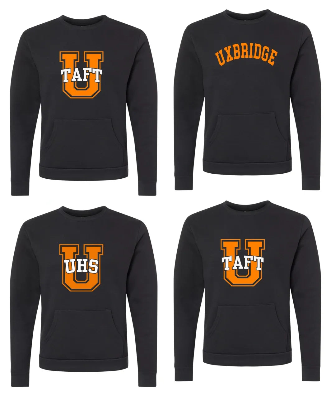 Crewneck Pocketed Sweatshirt