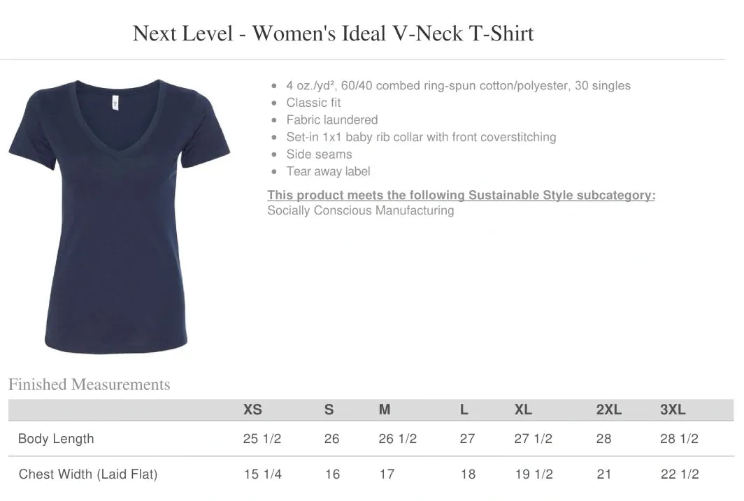 NU Bulldogs Ladies V-Neck