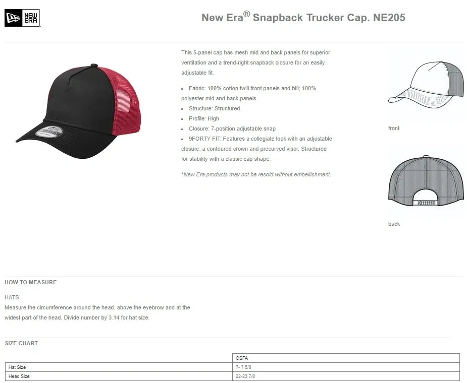 Embroidered Assumption Champs Hat