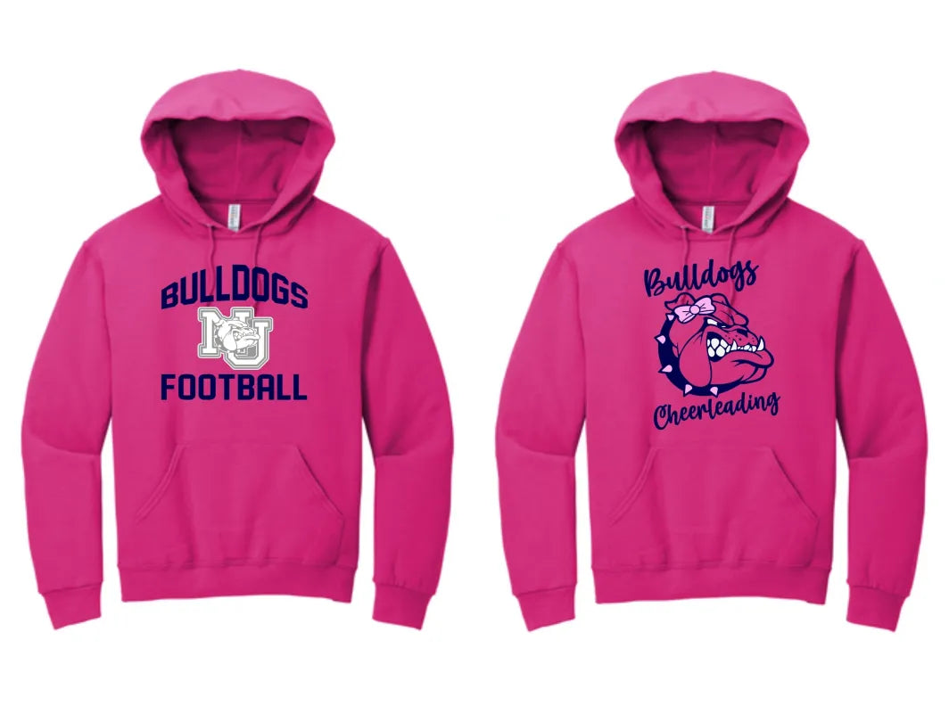 Pink Bulldogs Hoodie