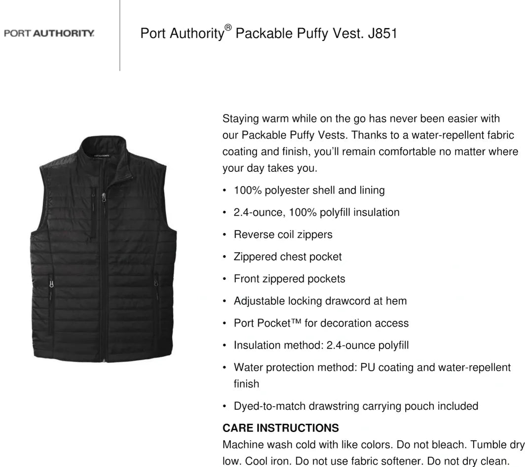 Troop 1122 Men's Vest