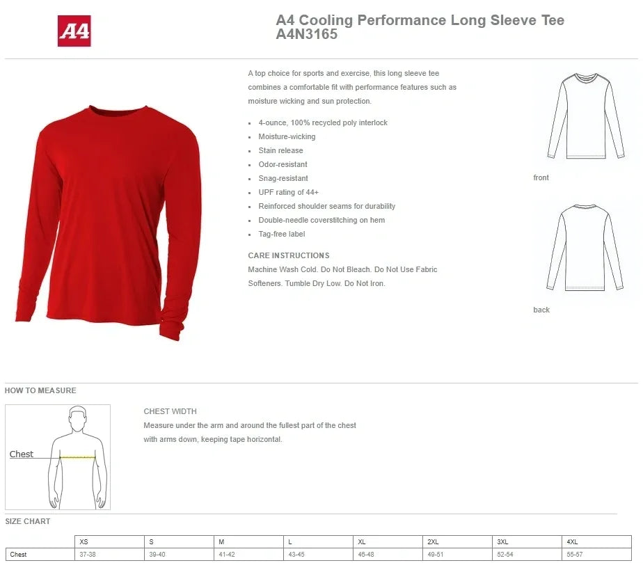 Uxbridge Spiritwear Dri-fit Long Sleeve