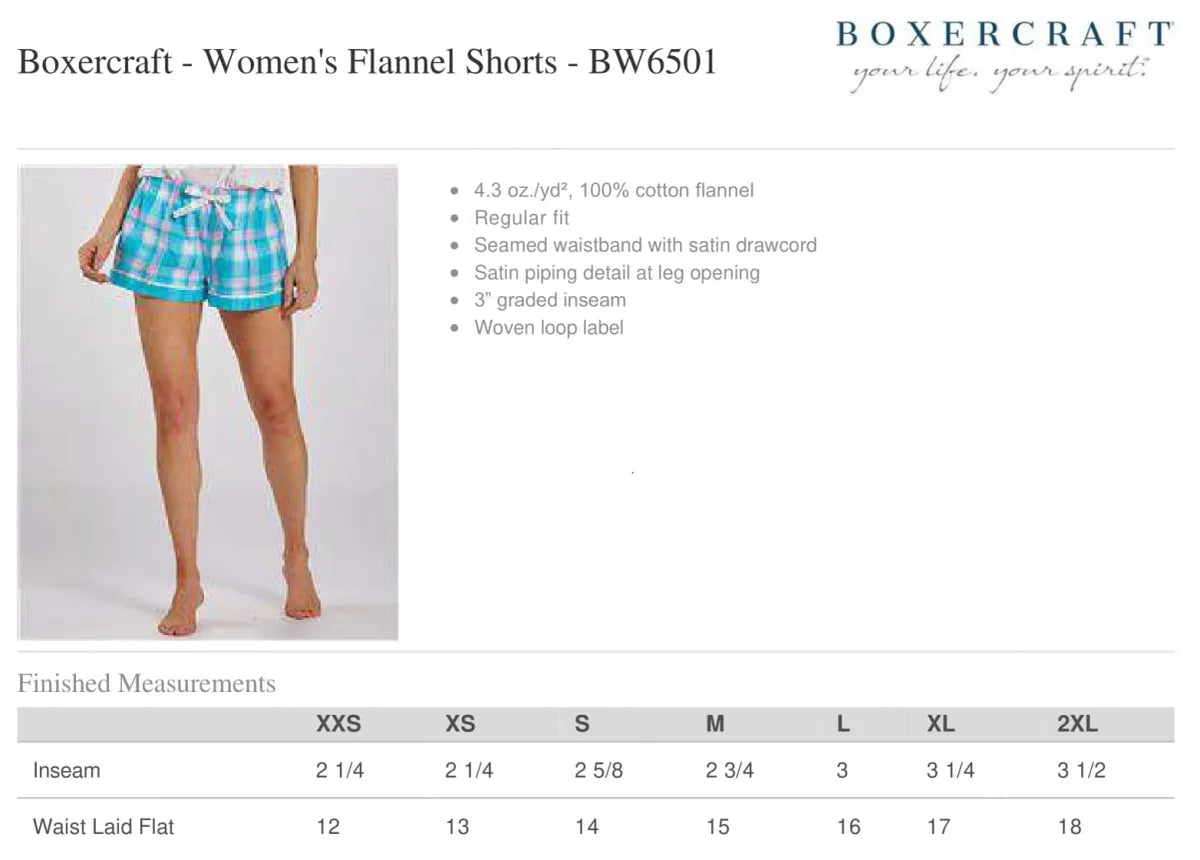 Assumption Flannel Shorts