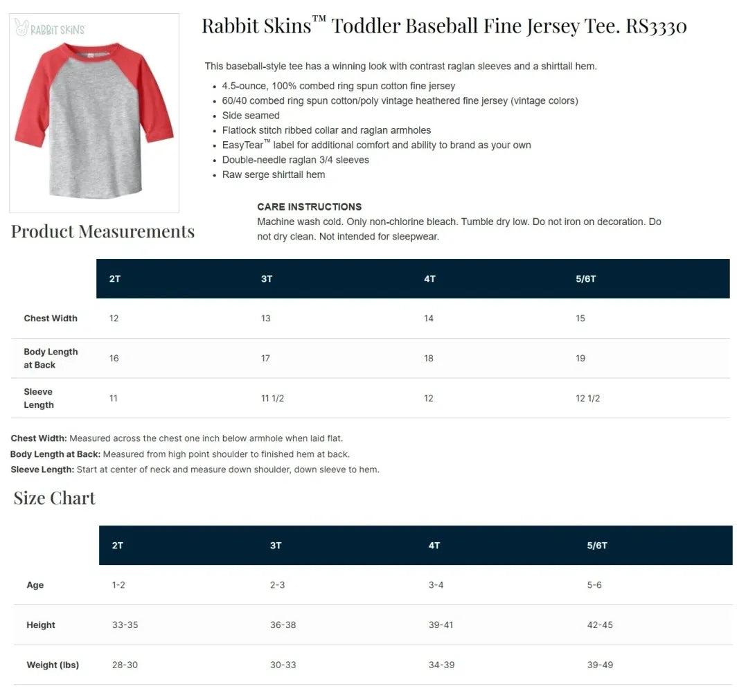 Taft Toddler Raglan