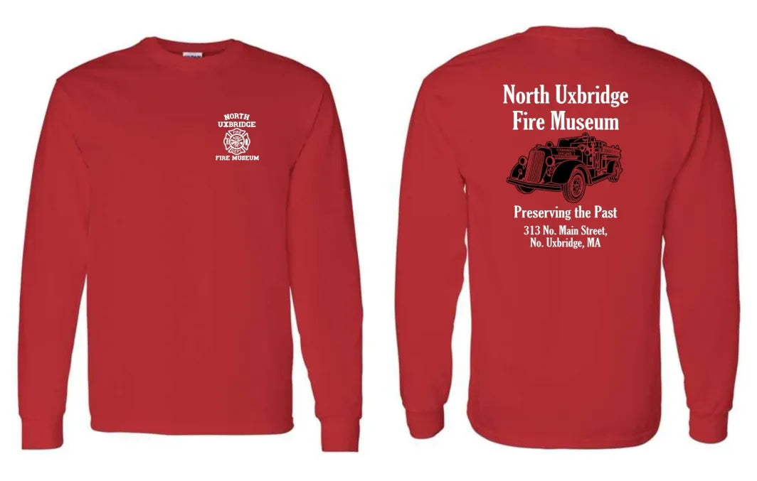 North Uxbridge Fire Museum Long Sleeve Tee
