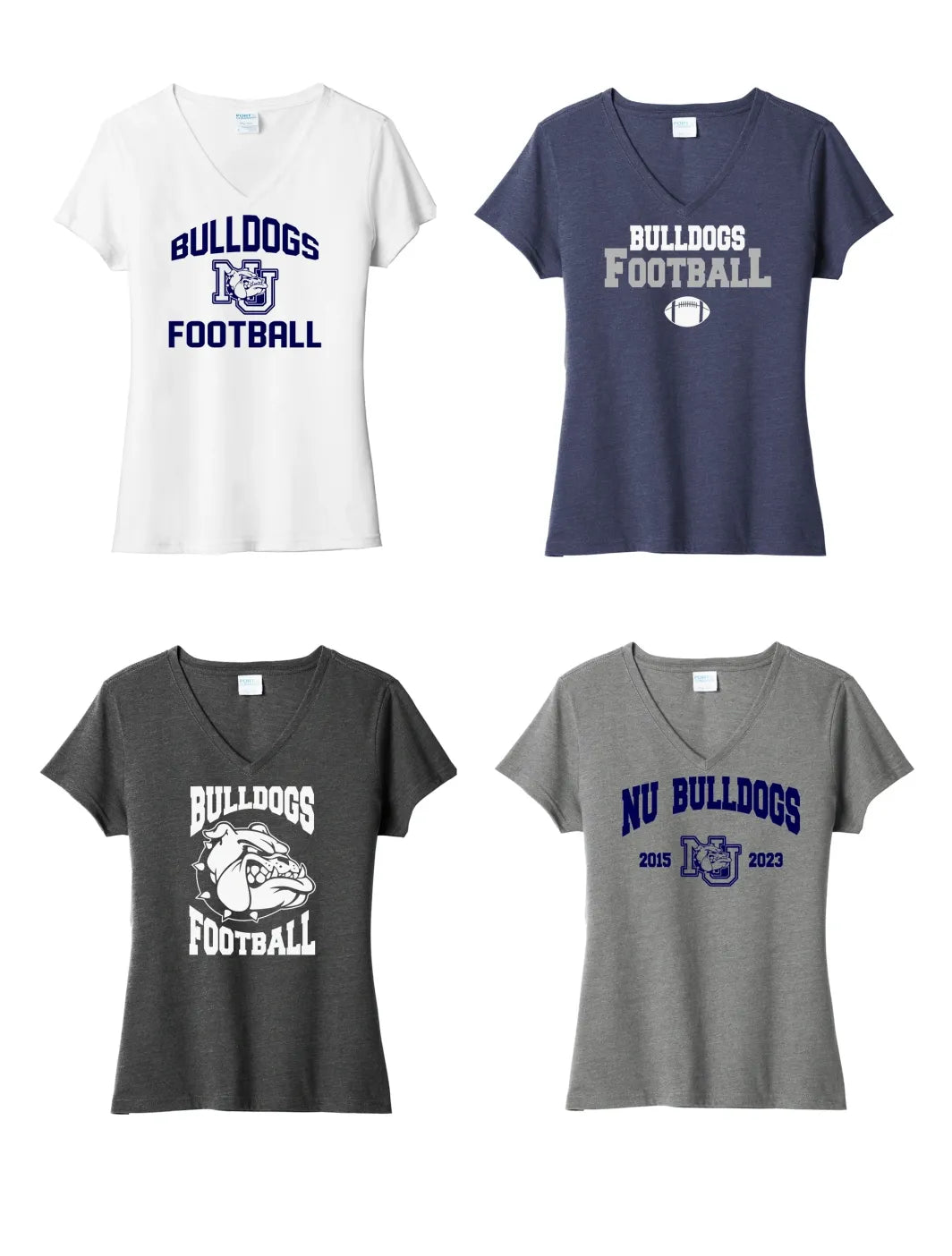 Ladies Bulldogs V-Neck