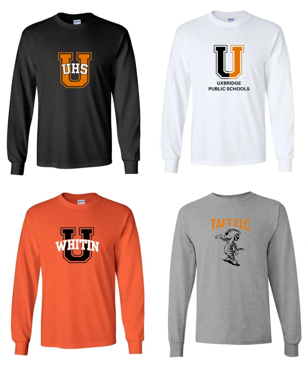 Uxbridge Spiritwear Long Sleeved T-Shirt