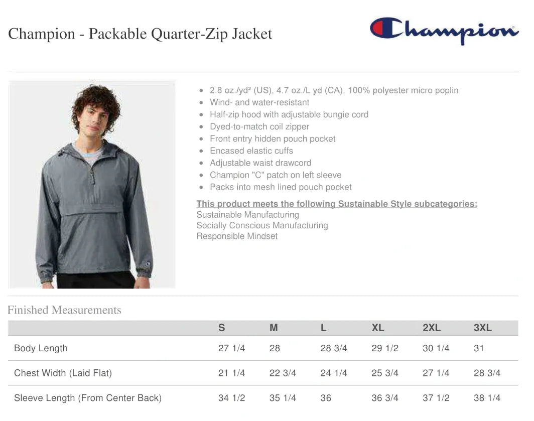 Uxbridge Baseball Packable Jacket
