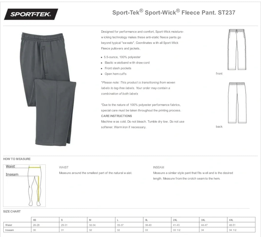 Assumption Warm Up Pants