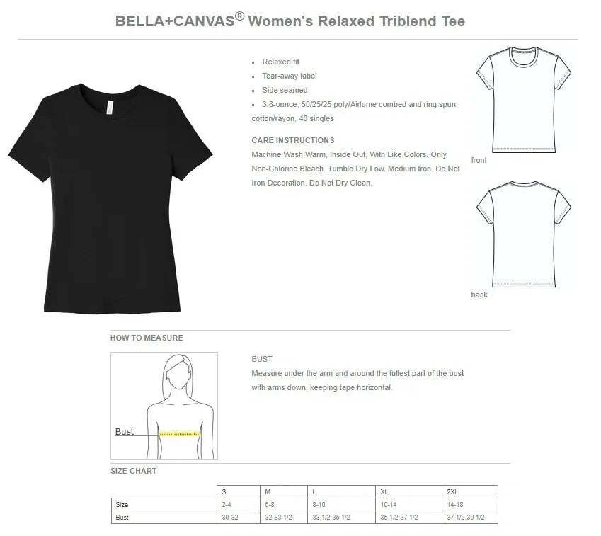 Spartans Women’s Relaxed Triblend Tee