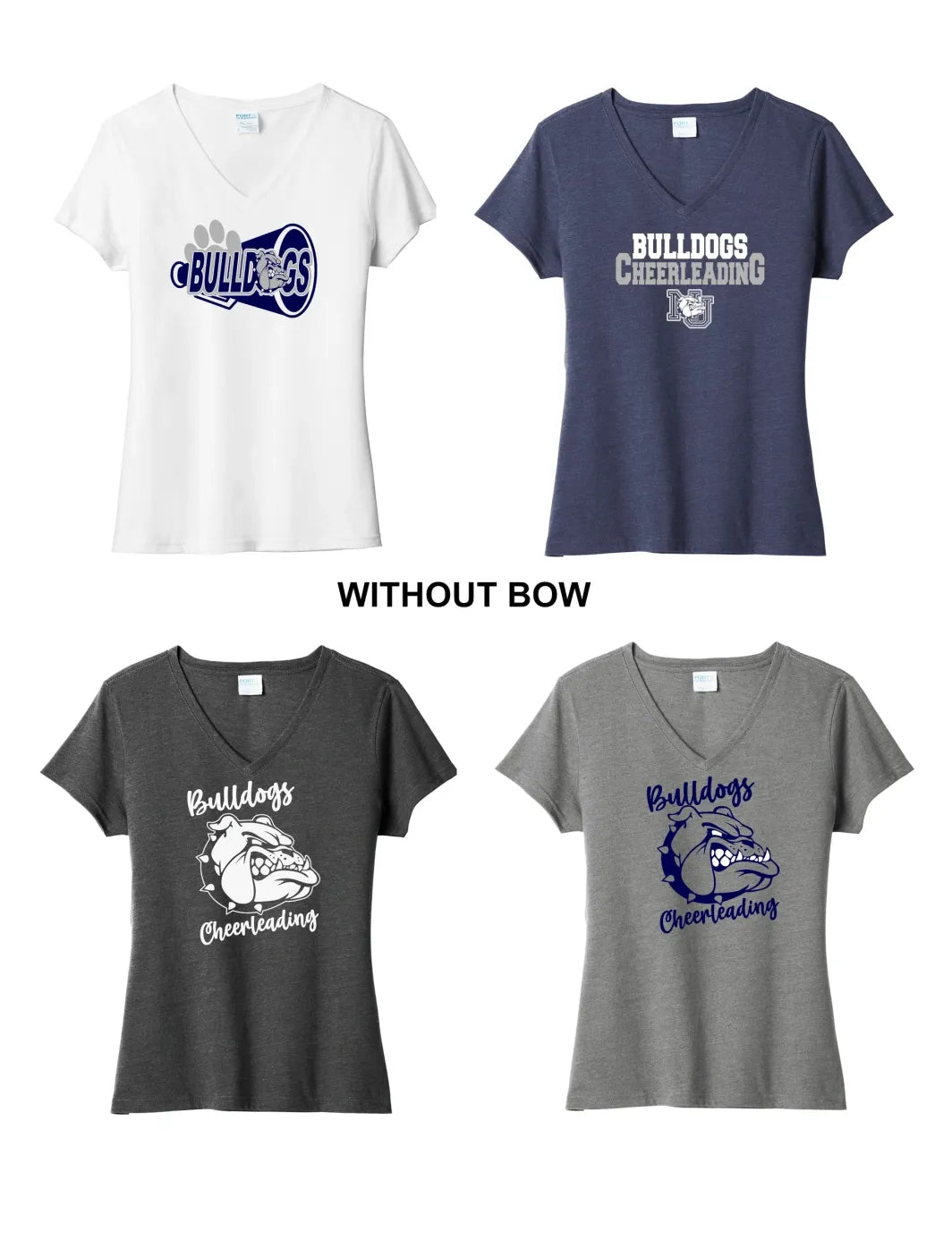 NU Bulldogs Ladies V-Neck