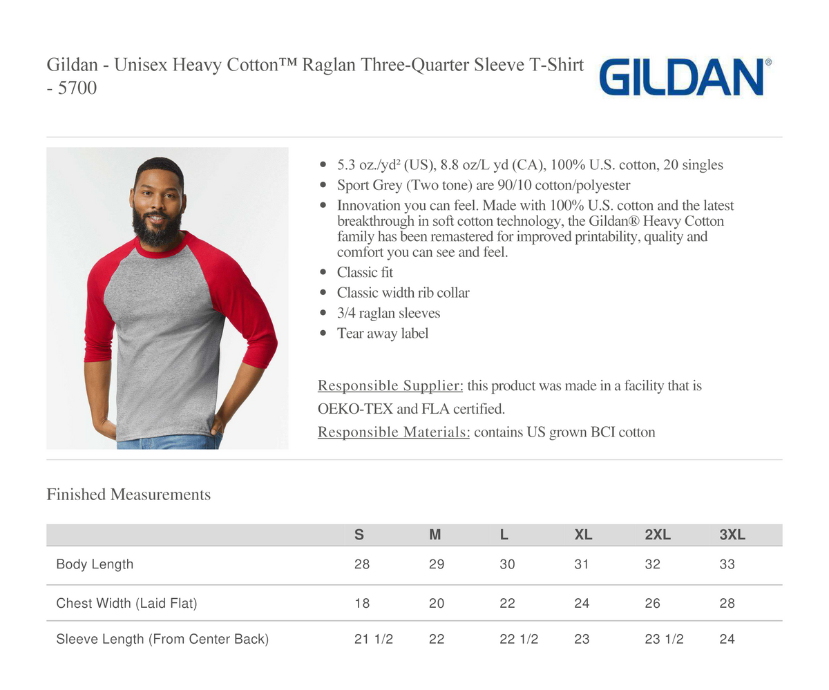 Taft Adult Raglan