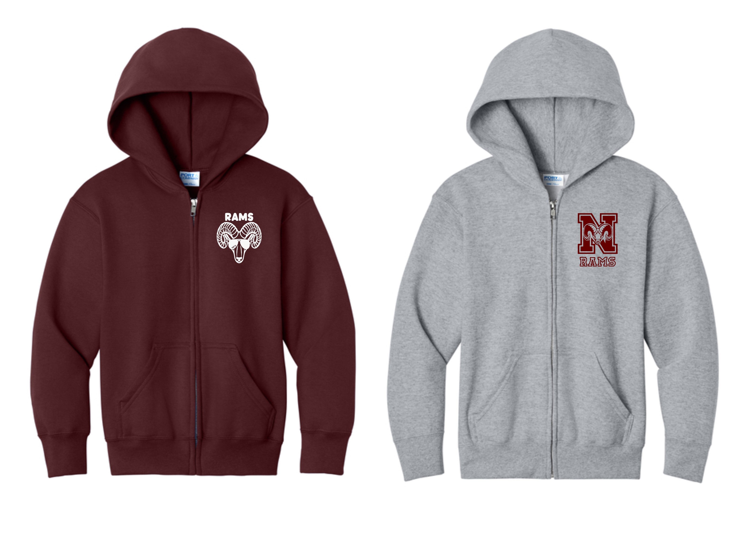 NES Youth Full Zip Hoodie